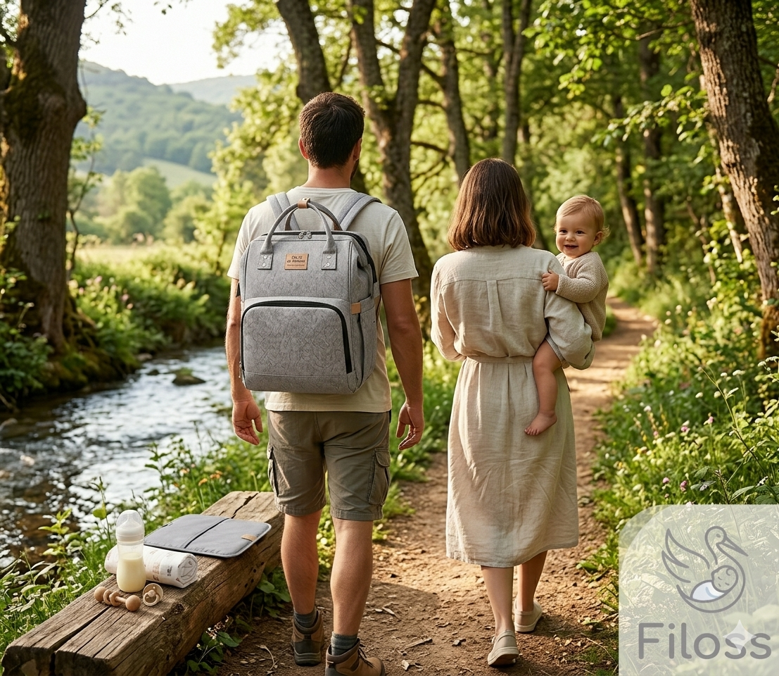 Dream Journey Filoss: Mochila/Cambiador con Cuna Extensible™