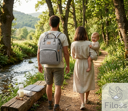 Dream Journey Filoss: Mochila/Cambiador con Cuna Extensible™